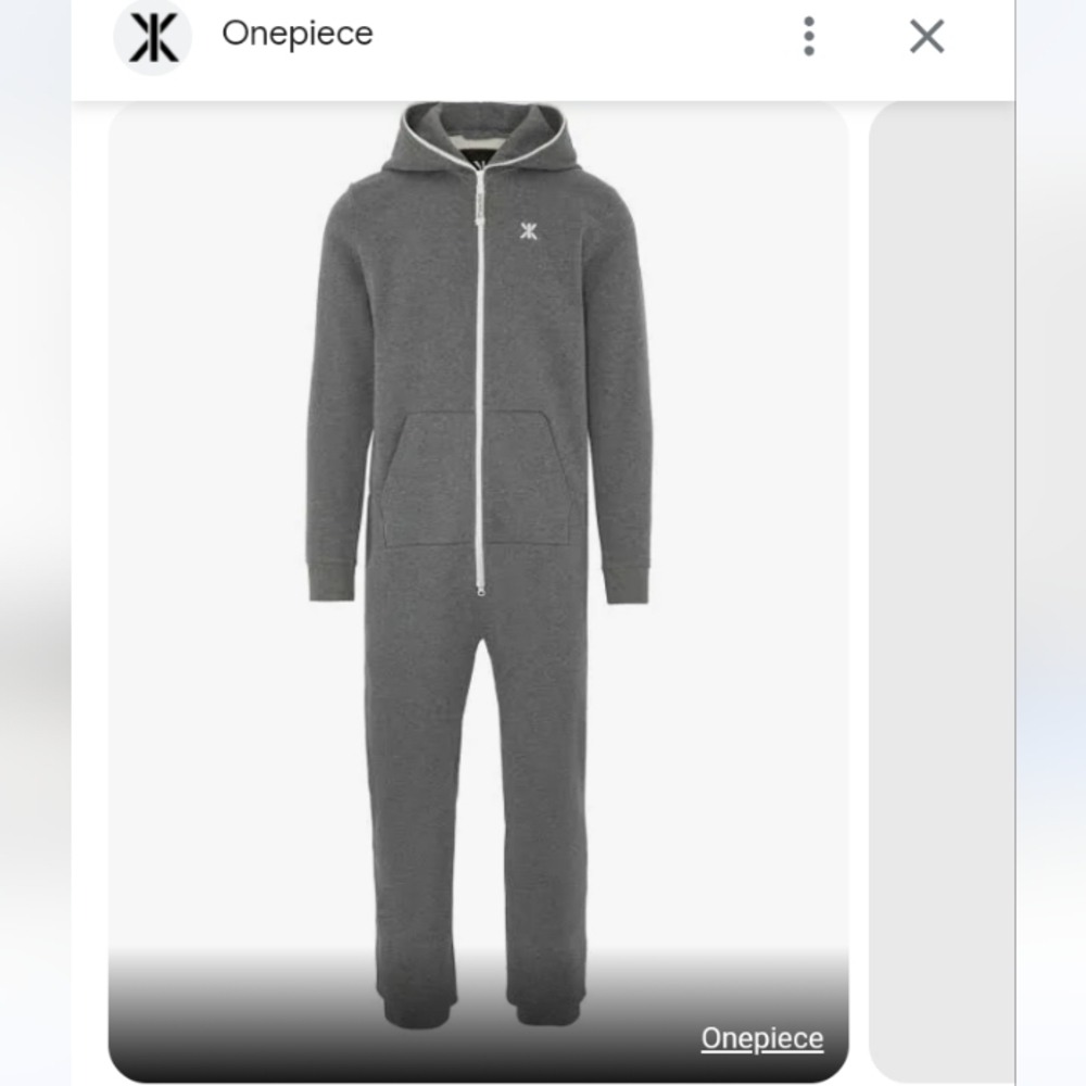 Like New Unisex Dark Grey Melange Original 2.0 Onepiece